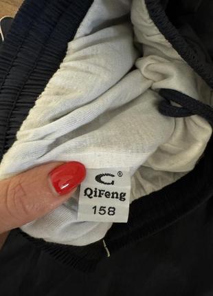 Фирменные зимние водонепроницаемые теплые брюки плащевка рост 158