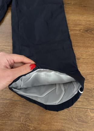 Фирменные зимние водонепроницаемые теплые брюки плащевка рост 158