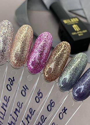 Гель-лак milano shine объем 8 мл