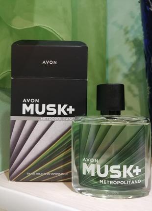 Мужская туалетная вода musk metropolitano