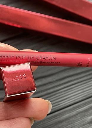 Ультра мягкий карандаш для губ natasha denona berry pop