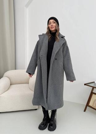 Пальто тедди2 фото