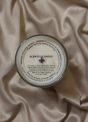 Соєві свічки у скляному стакані "без аромату".