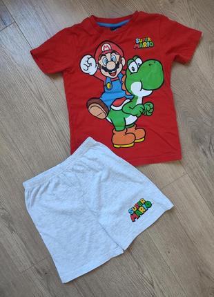 Піжама, костюм супермаріо 5-6 років, super mario, george