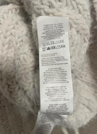 Светер молочний нарядний 4