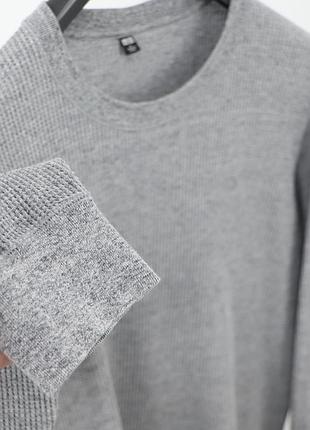 Чоловічий светр uniqlo silver 4