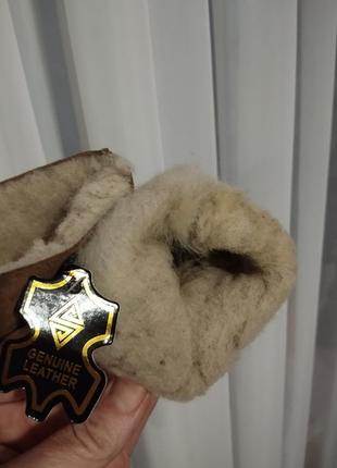 Зимние варежки натуральная кожа замша с мехом теплые зимние варежки унисекс варежки...