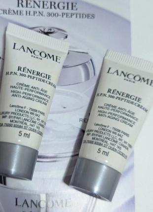 Дневной крем против морщин lancωme rénergie h.p.n. 300-peptide cream 5 мл