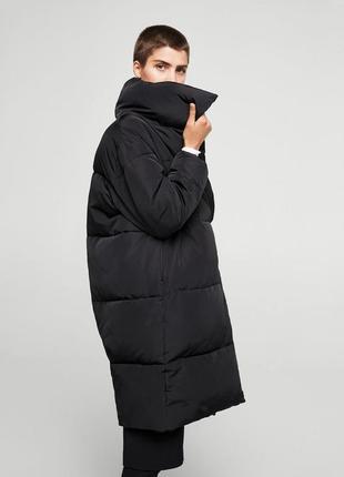 Теплий пуховик mango zara2 фото