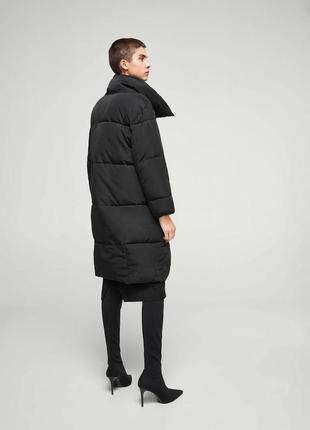 Теплий пуховик mango zara3 фото