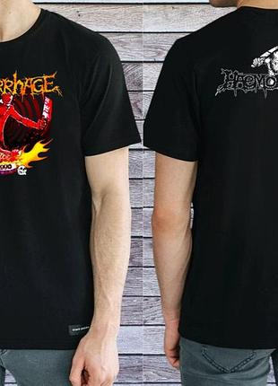 Haemorrhage футболка. металл мерч