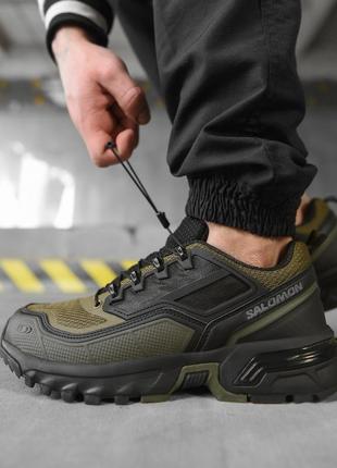 Кроссовки зимние мужские термо salomon oliva