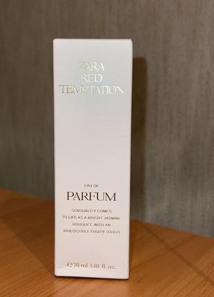 Духи zara red temptation winter 80 ml