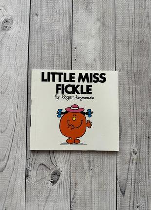 Дитяча книга англійською little miss fickle