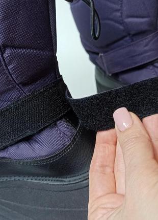 Зимові чоботи tex снігоходи сапоги сноутбутси водонепроникні гумові canadians