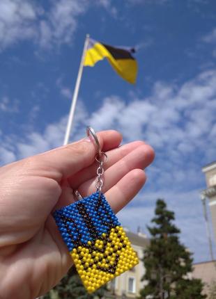 Патриотический брелок «герб украины»