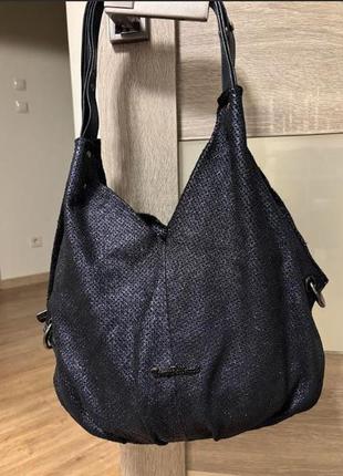 Нова шкіряна жіноча сумка toni bellucci (натуральна шкіра).