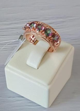 18,5р✓неймовірно гарна каблучка✓медзолото 585