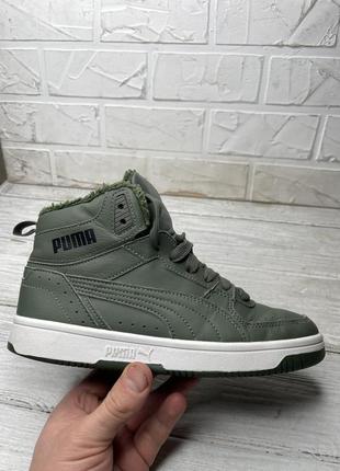 Круті зимові кросівки puma Lux утеплені 36 р