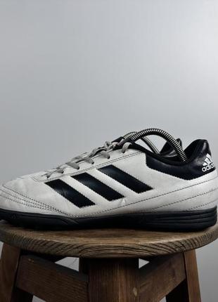 Сороконожки adidas Bad goletto vi мужские кожаные белые 43