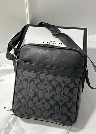 Сумка шкіряна coach