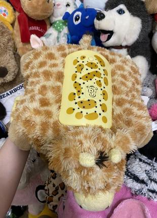 Ночник звездное небо жираф, подушка - игрушка