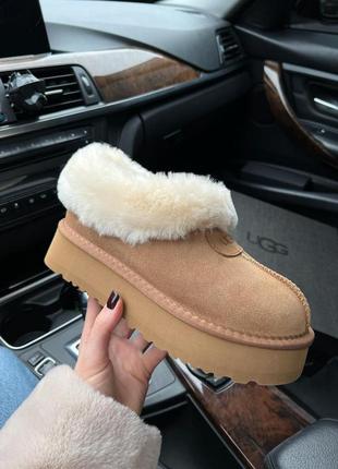Угг угги угги ugg classic ultra mini platform chestnut fur