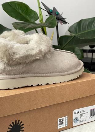Угг уггі угги ugg coquette light grey8 фото