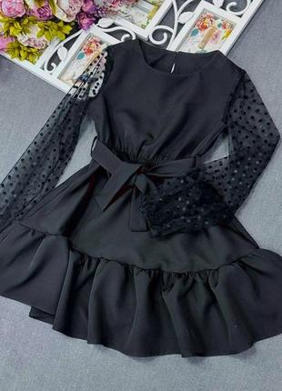 Очень красивое праздничное нежное платье