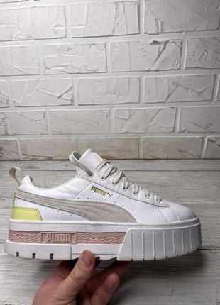 Крутые кроссовки на платформе puma