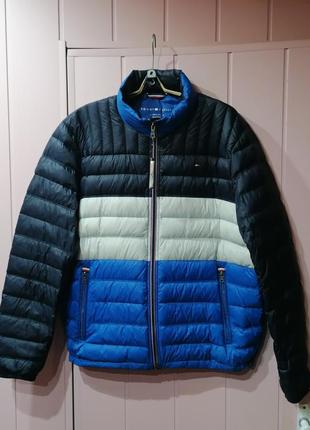 Пуховик Flaggenlogo tommy hilfiger