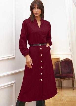 Елегантна сукня-міді2 фото