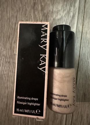 Хайлайтер-флюид mary kay серебристый песок