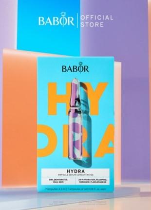 Ампули babor hydra ampoule concentrates, 7х2мл