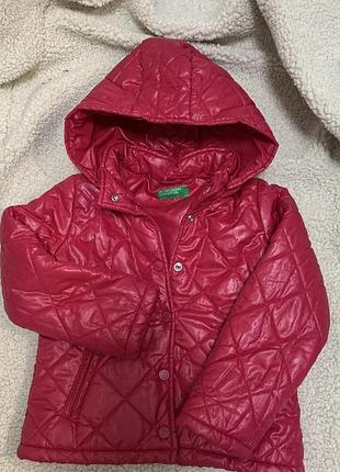 Курточка на дівчинку 110р. united colors of benneton, демісезон