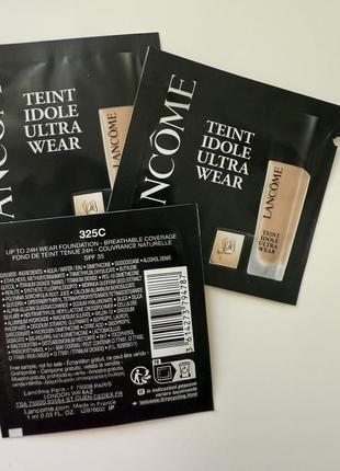 Пробник тонального крему lancome teint idole ultra wear 325c