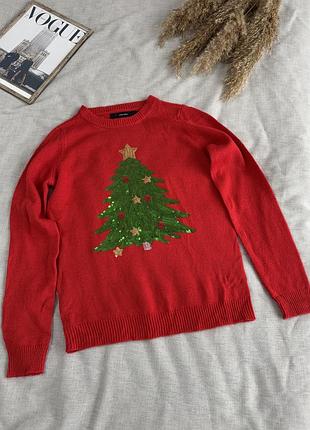 Красивый новогодний свитер