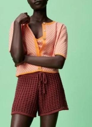 Светрик на короткий рукав zara