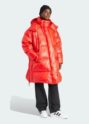 Пуховик оверсайз  puffed long originals adidas оригинал
