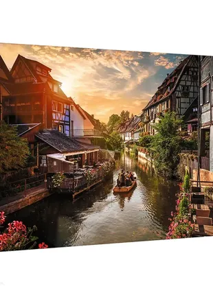 Пазл "фото одессея: маленькая венеция в кольваре. франция" 1000 элементов trefl premium plus quality