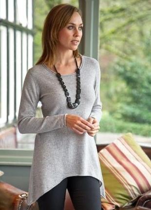 Кашемир+ шерсть стильный  свитер woolovers