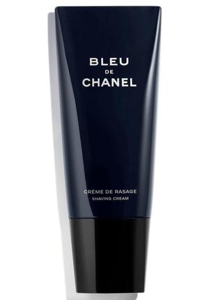 Парфумований крем для гоління chanel bleu de chanel