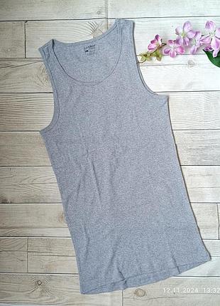 Трикотажна натільна білизняна майка чоловіча бавовна