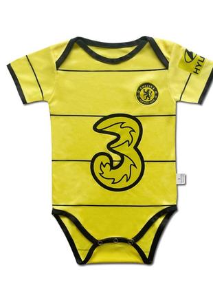 Боди футболка с короткими рукавами chelsea челси