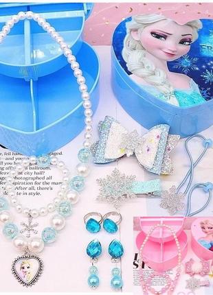 Дитячий набір прикрас для дівчинки ельза