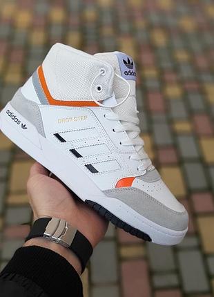 Adidas drop step mid fur 7
