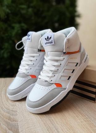 Adidas drop step mid fur 3
