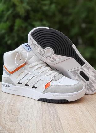 Adidas drop step mid fur 8