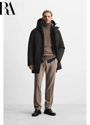 Пуховик мужской zara