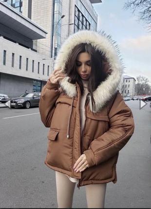 Куртка парка женская